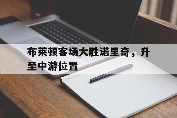 manbetx万博下载官网-布莱顿客场大胜诺里奇，升至中游位置